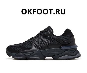 New Balance 9060 Triple Black Leather U9060NRI