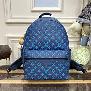 Louis Vuitton Discovery Backpack M46553 Blue SIZE 29X38X20CM - 1