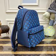 Louis Vuitton Discovery Backpack M46553 Blue SIZE 29X38X20CM - 4