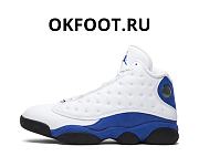 Air Jordan 13 Retro White Hyper Royal Black 414571-117 - 1