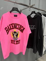 Balenciaga Logos Oversize T-Shirt No3 - 4