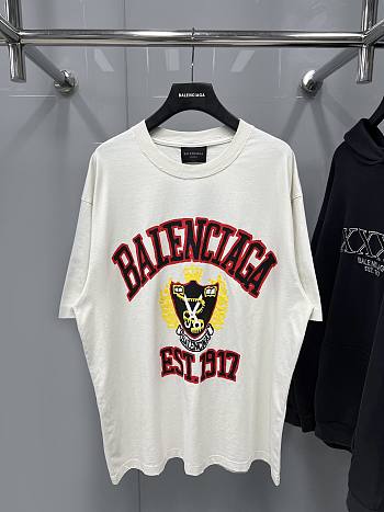 Balenciaga Logos Oversize T-Shirt No5