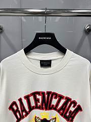Balenciaga Logos Oversize T-Shirt No5 - 3