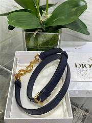 Dior Saddle Bag Blue Dior Oblique Jacquard - 2