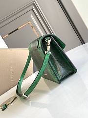 BVLGARI REVERSE FOREVER EAST-WEST GREEN 22X15X4.5CM - 4