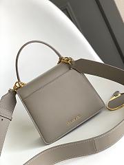 BVLGARI REVERSE FOREVER MAXI CHAIN GREY 25X17X8CM - 2