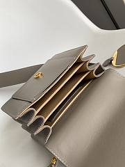 BVLGARI REVERSE FOREVER MAXI CHAIN GREY 25X17X8CM - 4