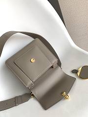 BVLGARI REVERSE FOREVER MAXI CHAIN GREY 25X17X8CM - 5