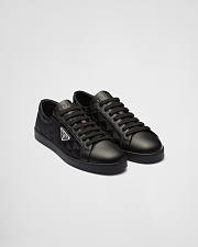 Prada Leather and Re-Nylon sneakers Black - 5