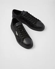 Prada Leather and Re-Nylon sneakers Black - 3