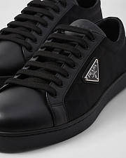 Prada Leather and Re-Nylon sneakers Black - 2