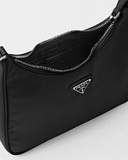 Prada Re-Edition 2005 Re-Nylon bag Black Sliver - 4