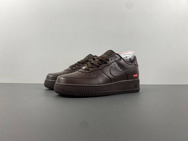 Nike Air Force 1 Low Supreme Baroque Brown CU9225-200 - 1