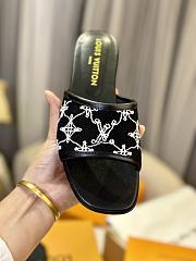 Louis Vuitton Neo Revival Flat Mule Black 1ACSEQ - 6
