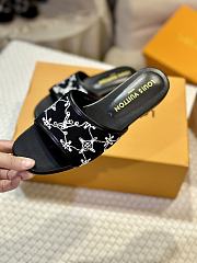 Louis Vuitton Neo Revival Flat Mule Black 1ACSEQ - 5