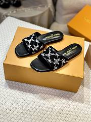 Louis Vuitton Neo Revival Flat Mule Black 1ACSEQ - 2