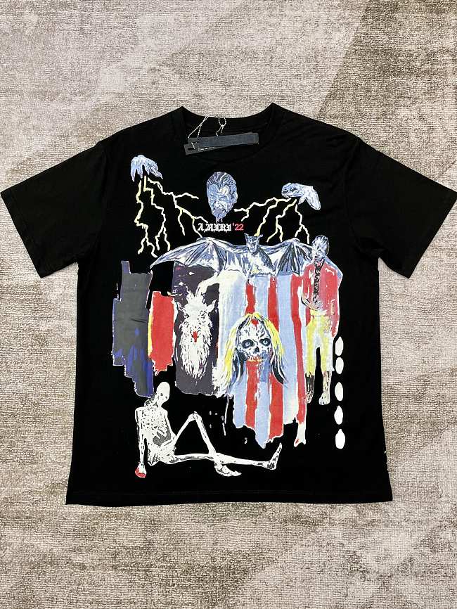 Amiri T-shirt Black 01100 - 1