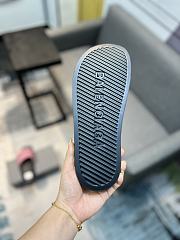 Balenciaga Pool Slide Sandal In Black Pink - 3