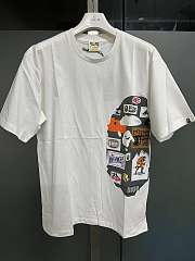 BAPE T-shirt White BP545 - 5