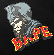 Bape T-shirt Black BP540 - 2