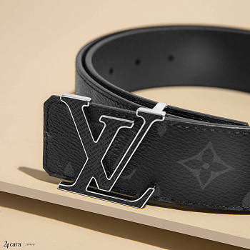 LV Initiales 40mm Reversible Belt Black