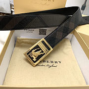 Burberry Knight Belt Black Gold - 1