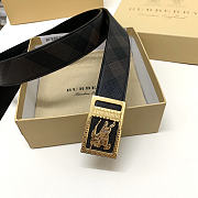 Burberry Knight Belt Black Gold - 5