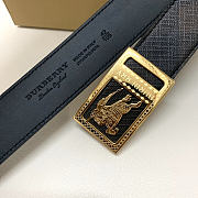 Burberry Knight Belt Black Gold - 2