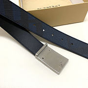 Burberry Knight Belt Black Silver - 6