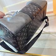 LV Keepall Bandoulière Black Grey 50 Size 50 x 29 x 23cm - 6