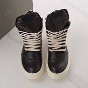 Rick Owens Luxor Geobasket Black Milk RU02C7894-911 - 2