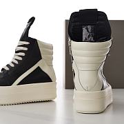 Rick Owens Mega Bumper Geobasket Black Milk RR02C7868-911 - 4