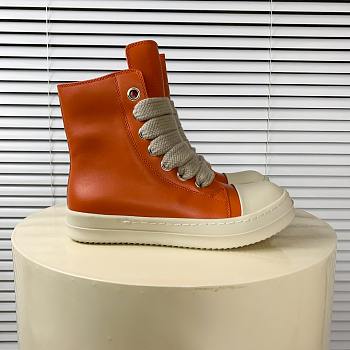 Rick Owens Porterville Jumbolaced High Orange