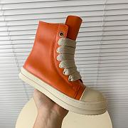 Rick Owens Porterville Jumbolaced High Orange - 4
