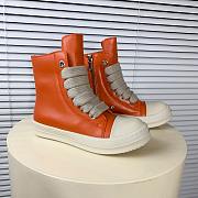 Rick Owens Porterville Jumbolaced High Orange - 3