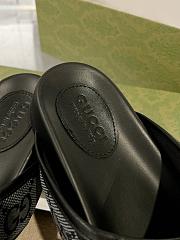 Gucci Men's Slide Sandal Grey - 4