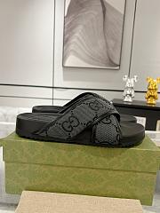 Gucci Men's Slide Sandal Grey - 3