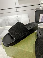 Gucci Slide Sandal Black - 6