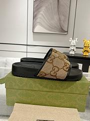 Gucci Slide Sandal Black Brown - 6
