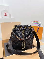 Louis Vuitton Bucket Black Bag Size 20 x 20 x 15 cm  - 1