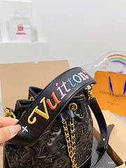 Louis Vuitton Bucket Black Bag Size 20 x 20 x 15 cm  - 2