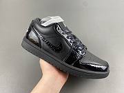 Air Jordan 1 Low SE Patent Elephant Black HJ7743-010 - 3