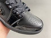 Air Jordan 1 Low SE Patent Elephant Black HJ7743-010 - 2