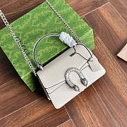 Gucci Dionysus Mini Bag White Size 18×12×6CM - 3