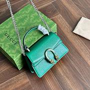 Gucci Dionysus Mini Bag Green Size 18×12×6CM - 2