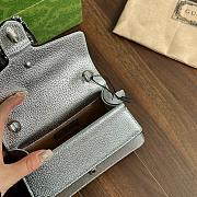 Gucci Dionysus Mini Bag Silver Size 18×12×6CM - 5