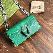 Gucci Dionysus Bag Green Size 25×17×6CM - 4