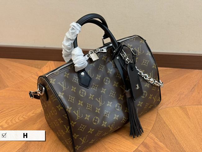 LV Monogram Canvas Soft Speedy 30 Size Size 34 x 42 x 14 cm - 1