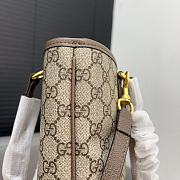 Gucci Ophidia Small Tote Beige Bag Size 31x25x13CM - 5