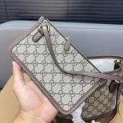 Gucci Ophidia Small Tote Beige Bag Size 31x25x13CM - 2